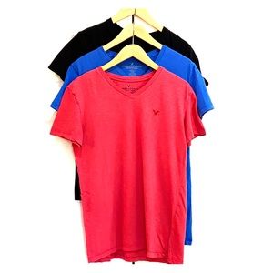 American Eagle V Neck T Shirt Bundle